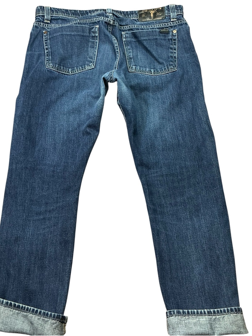 Fidelity Denim Selvedge Slim Jim straight leg jeans 100% cotton USA made 38x30